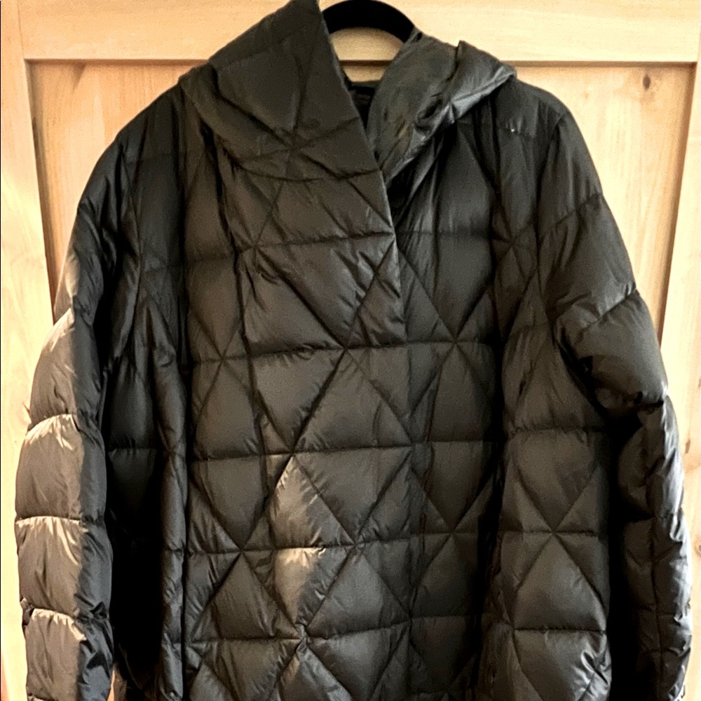 Marina Rinaldi long puffer coat.